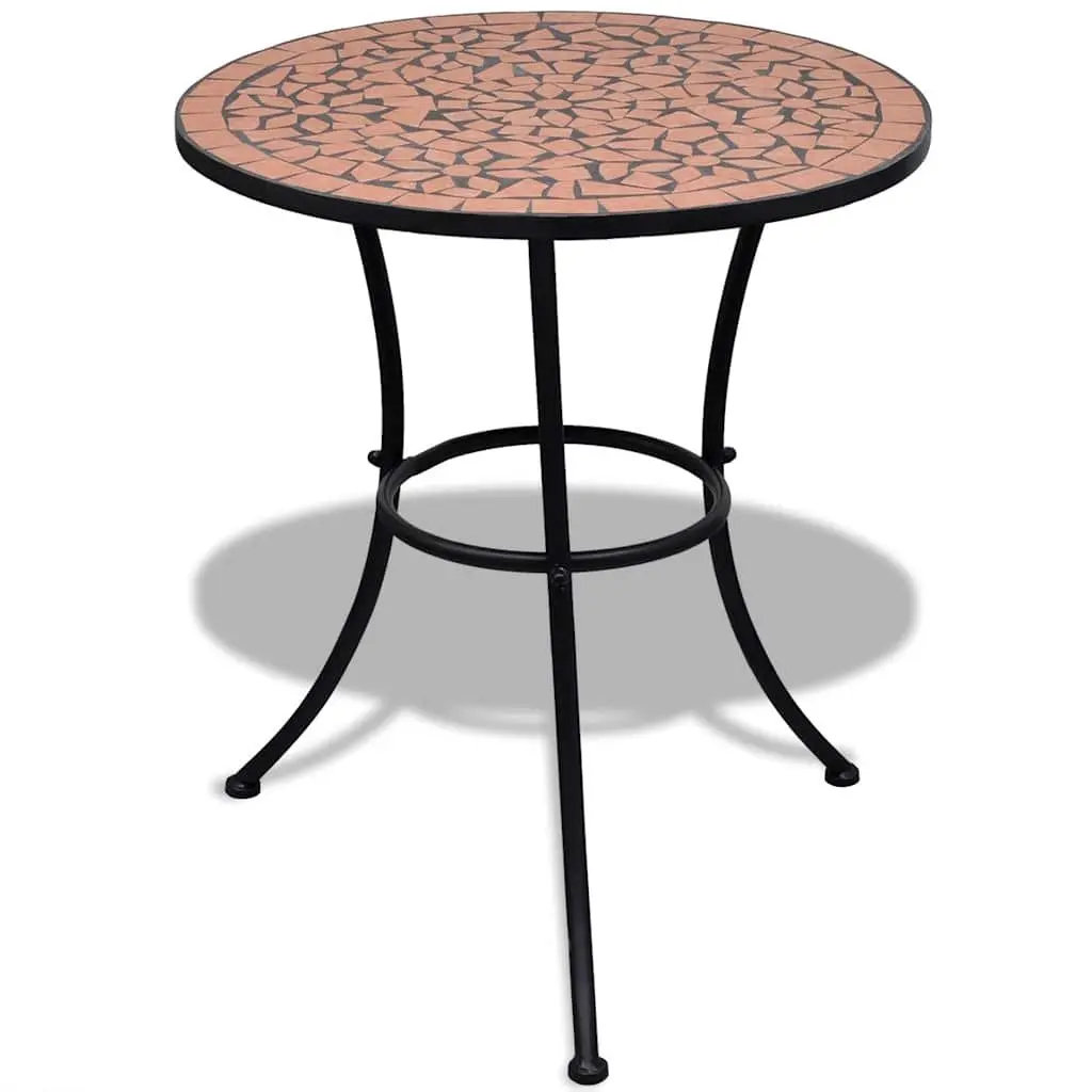 Mosaic Bistro Table 60cm Ceramic Top Outdoor Coffee Furniture