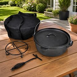 Enhance Your Cooking Experience with this 5.6L Dutch Oven