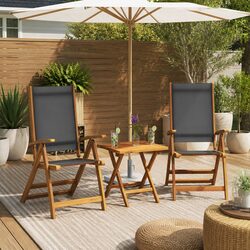 Enhance Your Outdoor Space with Folding Garden Chairs Set