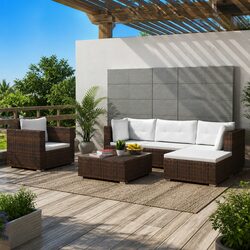 Elevate Your Outdoor Space with This 6 Piece Lounge Set