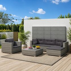Stylish 6 Piece Outdoor Lounge Set for Your Patio