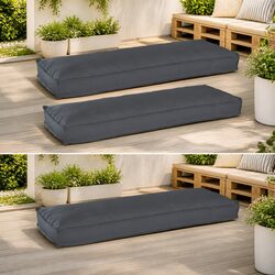Upgrade Your Outdoor Space with Anthracite Cushion Set 2 pcs