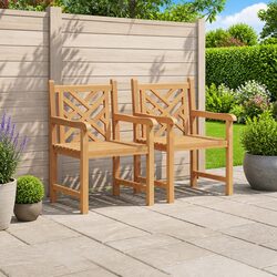 Enhance Your Outdoor Living with Rustic Teak Chairs