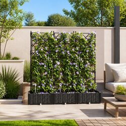 Enhance Your Outdoor Space with 3 Piece Garden Planter Set