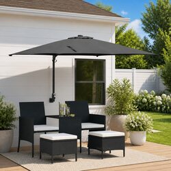 Elevate Your Outdoor Space with an Anthracite Parasol