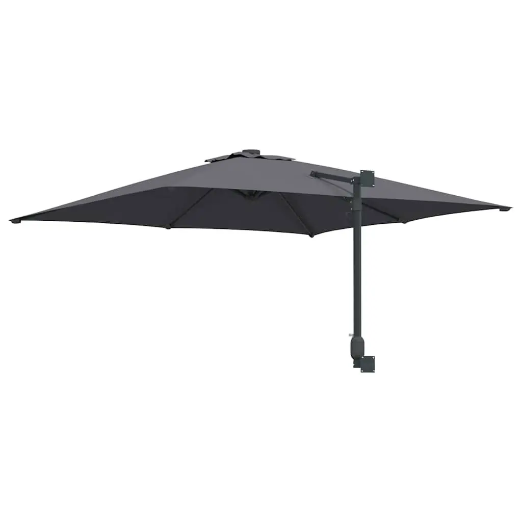 Garden Parasol 248.5cm Outdoor Umbrella Tilt Crank Anthracite Shade
