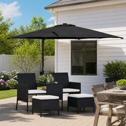 Enhance Your Outdoor Space with a Black Garden Parasol