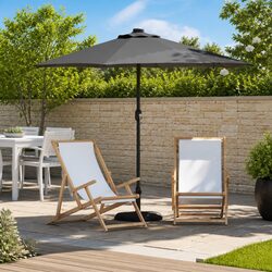 Enhance Your Outdoor Space with Anthracite Garden Parasol