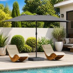 Elevate Your Outdoor Space with Anthracite Garden Umbrella