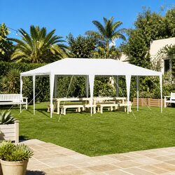 Enhance Your Outdoor Gatherings with This White Canopy Tent