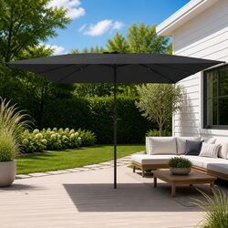 Enhance Your Patio with an Anthracite Garden Parasol