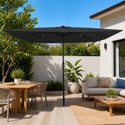 Enhance Your Outdoor Space with 295cm LED Garden Parasol