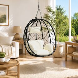 Elevate Your Space with Our Relaxing Hanging Egg Chair