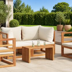 Enhance Your Outdoor Space with a Teak Side Table 70cm