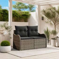 Stylish Outdoor Garden Sofa with Comfort Cushion