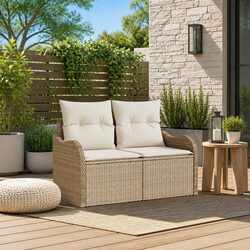 Enhance Your Outdoor Space with a Beige Garden Sofa