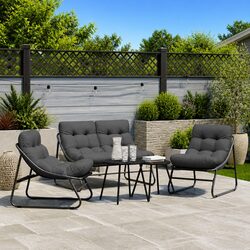 Elevate Your Outdoors with 3 Piece Garden Seating Set