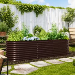 Enhance Your Outdoor Space with a Modern Raised Bed Planter