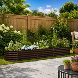 Enhance Your Outdoor Space with Raised Garden Bed 320x80x44cm