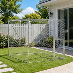 Enhance Your Outdoor Space with This Spacious Dog Cage