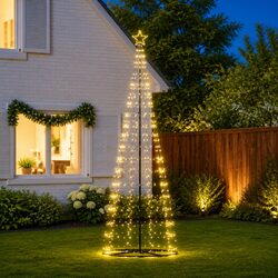 Enhance Your Space with a Warm White LED Christmas Tree 100.5cm