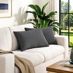 Enhance Your Space with Grey Sofa Pillows, 60 x 40 cm