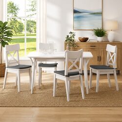 Enhance Your Space with 4 Dark Grey Seat Cushions