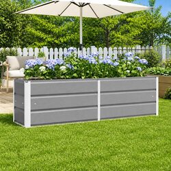 Elevate Your Space with a 160cm Light Grey Planter