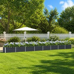Elevate Your Garden with This Modern Anthracite Planter