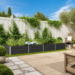 Enhance Your Outdoor Space with a Large Steel Planter 385 x 100 x 45 cm