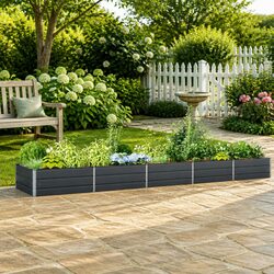 Elevate Your Outdoor Space with a Galvanised Planter