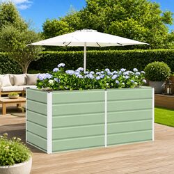 Green Modern Planter 160x80x75cm for Your Living Space