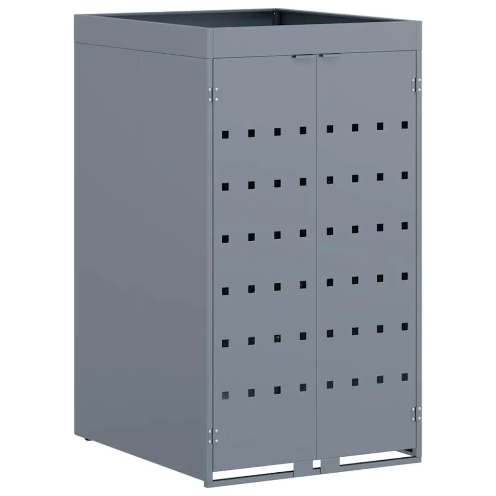 Wheelie Bin Storage with Planter Roof 240L Single Waste Container Enclosure