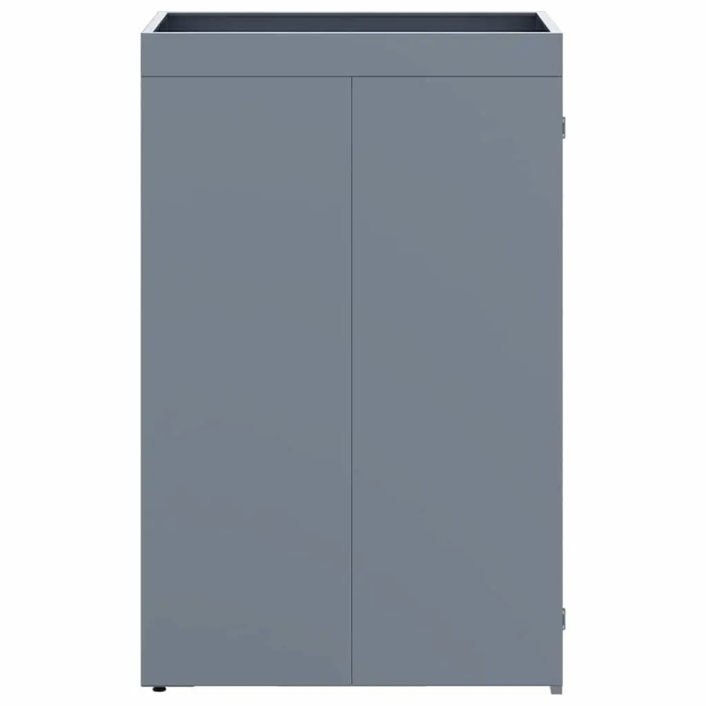 Wheelie Bin Storage with Planter Roof 240L Single Waste Container Enclosure