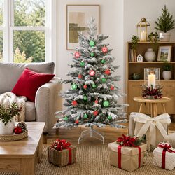 Elevate Your Holiday Decor with 40 Baubles in Red and Green