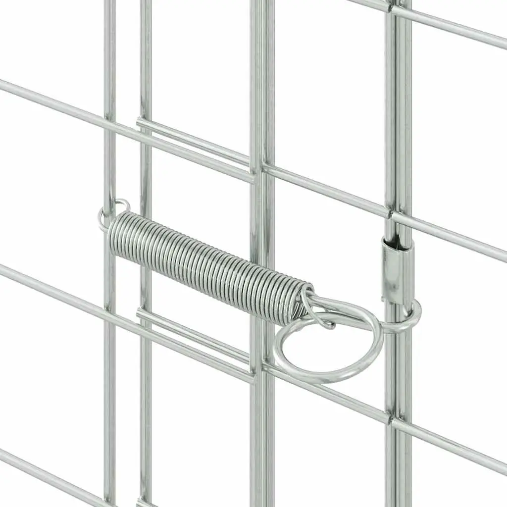 Outdoor Rabbit Cage Galvanised Steel Spacious Secure Habitat