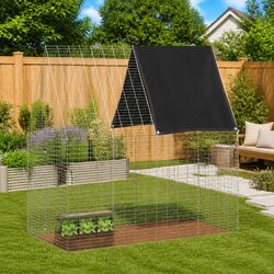 Enhance Your Garden with This Outdoor Small Animal Habitat Cage