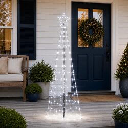 Brighten Your Space with a 250cm Cool White LED Christmas Tree