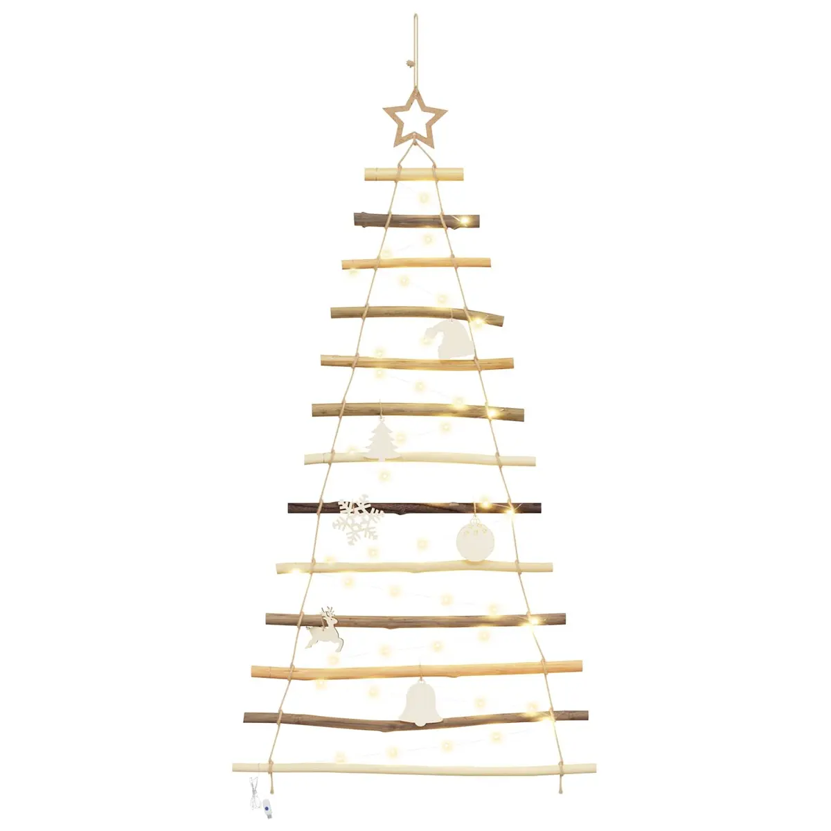 Hanging Christmas Tree 120cm for Seasonal Decor