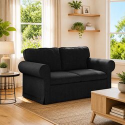 Upgrade Your Living Room with Our Black Modular Sofa
