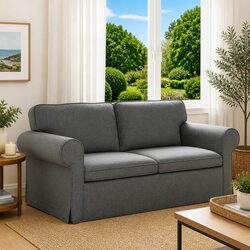 Modern Sofa Dark Grey Modular Design Living Room Furniture Comfortable