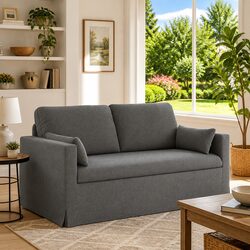 Grey Modular Sofa 158cm for a Cozy Living Environment