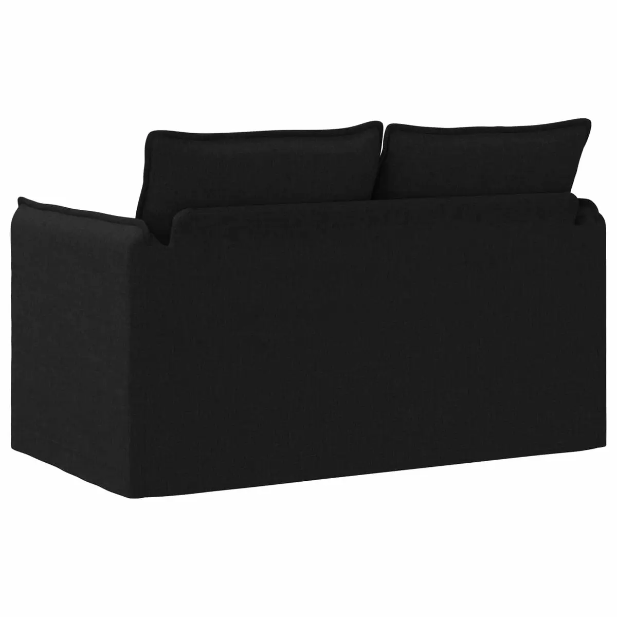 Black Fabric Sofa Modular Lounge Sectional Couch Living Room Furniture