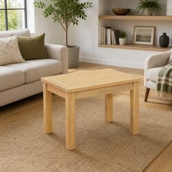 Versatile Brown Acacia Wood Coffee Table for Any Space