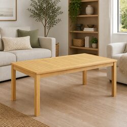Enhance Your Space with Solid Acacia Wood Coffee Table