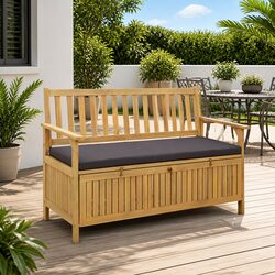 Stylish Outdoor Storage Bench for Your Garden or Patio