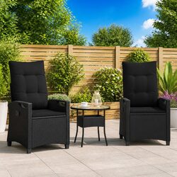 Enhance Your Garden with This Adjustable Recliner Chair Set