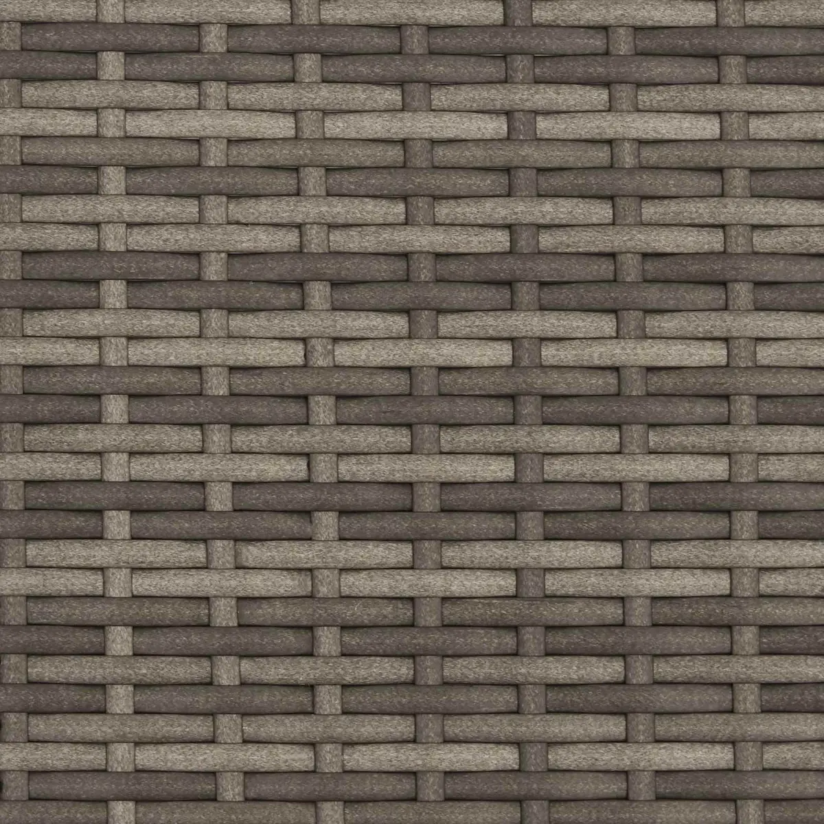 Storage Cabinet 70x50x87cm Grey Acacia Wood Top Rattan Doors