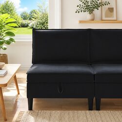 Upgrade Your Living Room with a Functional Velvet Sofa