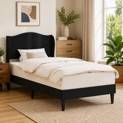 Enhance Your Bedroom with a Modern Black Bed Frame